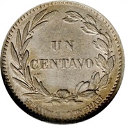 1 Centavo reverse image