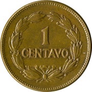 1 Centavo reverse image
