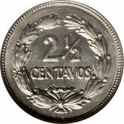 2½ Centavos reverse image