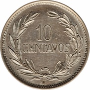 10 Centavos reverse image