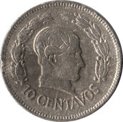 10 Centavos, Ecuador, 1928 reverse image