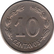 10 Centavos reverse image