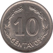 10 Centavos reverse image