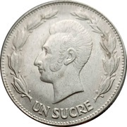 1 Sucre, Ecuador, 1937-1946 reverse image