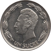 1 Sucre stylized hairstyle, Ecuador, 1964-1981 reverse image