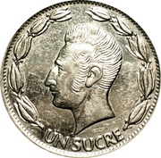 1 Sucre, Ecuador, 1985-1986 reverse image