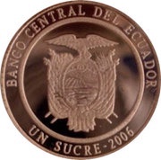 1 Sucre Jefferson Pérez Quezada obverse image