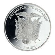 1 Sucre 450th Anniversary of Cuenca obverse image