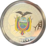 1 Sucre FIFA World Cup 2022 obverse image