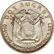 2 Sucres obverse image
