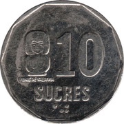 10 Sucres reverse image
