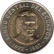 1000 Sucres 70th Anniversary - Central Bank obverse image