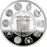 25 000 Sucres Jesus Company Church obverse image