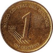 1 Centavo reverse image