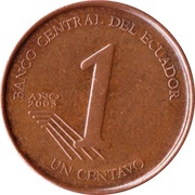 1 Centavo reverse image