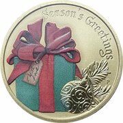1 Dollar - Elizabeth II 4th Portrait - Season's Greetings 2017, Australia, 2017 reverse image