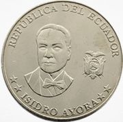 5 Centavos Isidro Ayora obverse image