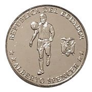 25 Centavos Alberto Spencer obverse image