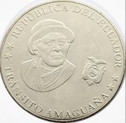 50 Centavos Tránsito Amaguaña obverse image
