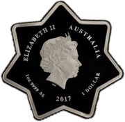 1 Dollar - Elizabeth II 4th Portrait - Season's Greetings 2017 obverse image