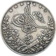 2 Qirsh - Abdul Hamid II obverse image