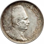 5 Qirsh - Fuad right obverse image