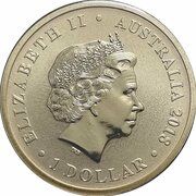 1 Dollar - Elizabeth II 4th Portrait - Lest We Forget - Century of Service obverse image