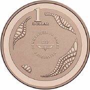 1 Dollar - Elizabeth II 4th Portrait - Commonwealth Games - Copper Proof, Australia, 2018 reverse image