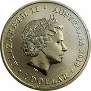 1 Dollar - Elizabeth II 4th Portrait - Macquarie Lighthouse obverse image