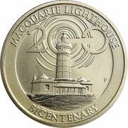1 Dollar - Elizabeth II 4th Portrait - Macquarie Lighthouse, Australia, 2018 reverse image