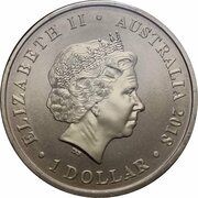 1 Dollar - Elizabeth II 4th Portrait - 100 Years Armistice - Peace Dove obverse image