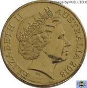 1 Dollar - Elizabeth II 4th Portrait - XXI Commonwealth Games obverse image