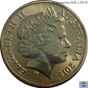1 Dollar - Elizabeth II 4th Portrait - Commonwealth Games-Borobi Mascot obverse image