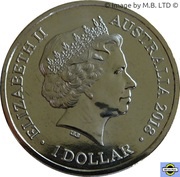 1 Dollar - Elizabeth II 4th Portrait - Lunar Year of the Dog obverse image