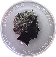 1 Dollar - Elizabeth II 4th Portrait - Graduation obverse image