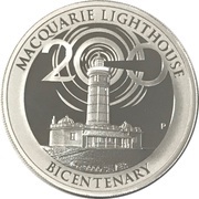 1 Dollar - Elizabeth II 4th Portrait - Macquarie Lighthouse, Australia, 2018 reverse image