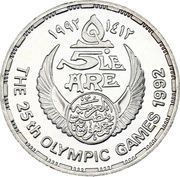 5 Pounds Handball obverse image