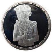 5 Pounds The God Khonsu, Egypt, 1993-1994 reverse image