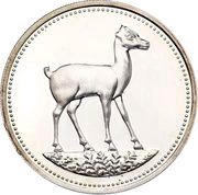 5 Pounds Egyptian Gazelle, Egypt, 1993-1994 reverse image