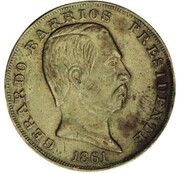 25 Centavos Piedfort obverse image