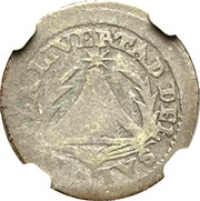 ½ Real Provisional coinage obverse image