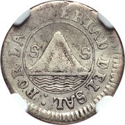 ½ Real Provisional coinage obverse image