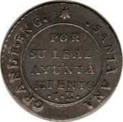 1 Real - Fernando VII Proclamation coinage reverse image
