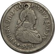 1 Real - Fernando VII Proclamation coinage obverse image
