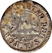 1 Real Provisional coinage obverse image
