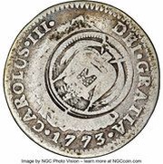 1 Real Type V Countermark obverse image