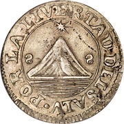 2 Reales Provisional coinage obverse image