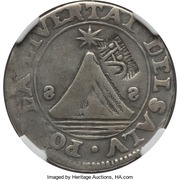 2 Reales SAP - Counter-marked coinage obverse image