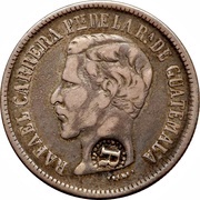 2 Reales Type IV Countermark obverse image