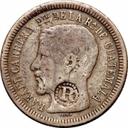 2 Reales Type IV Countermark obverse image